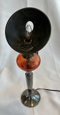 Antique Vintage Kosmos Converted Oil Lamp