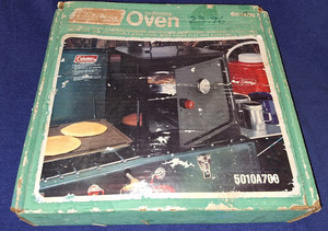 Vintage Coleman Camp Stove Folding Oven #5010A700