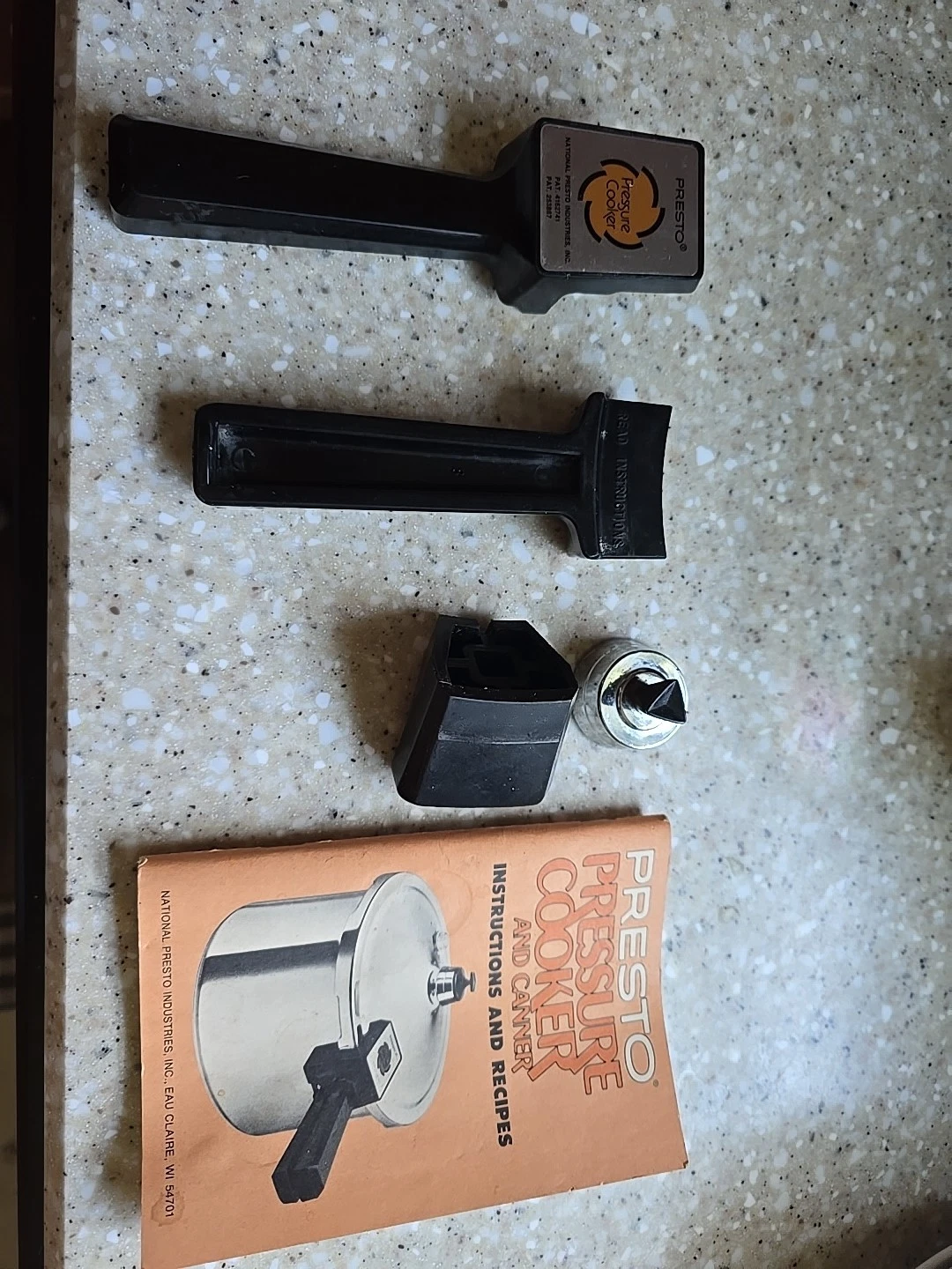 PRESTO PRESSURE COOKER Vintage Parts/book Model  USA