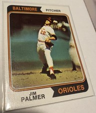 1974 Topps - Jim Palmer #40 Flawless Pack Fresh Beauty! Perfect! HOF! Orioles!