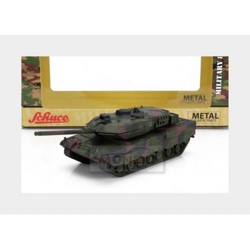 1:87 SCHUCO Krauss-Maffei Wegmann Tank Leopard 2A6 German Army 1945 452680000 - Immagine 2 di 2