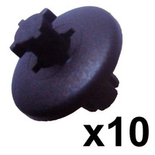 FIT TOYOTA 10pcs 8mm Plastic Arch Lining Splash Guard Fasteners