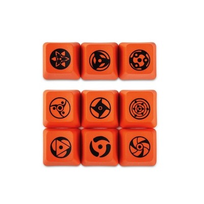 9pcs Pupil Theme Dye-Sub WASD Direction ESC Keycap OEM R4 forMechanical Keyboard