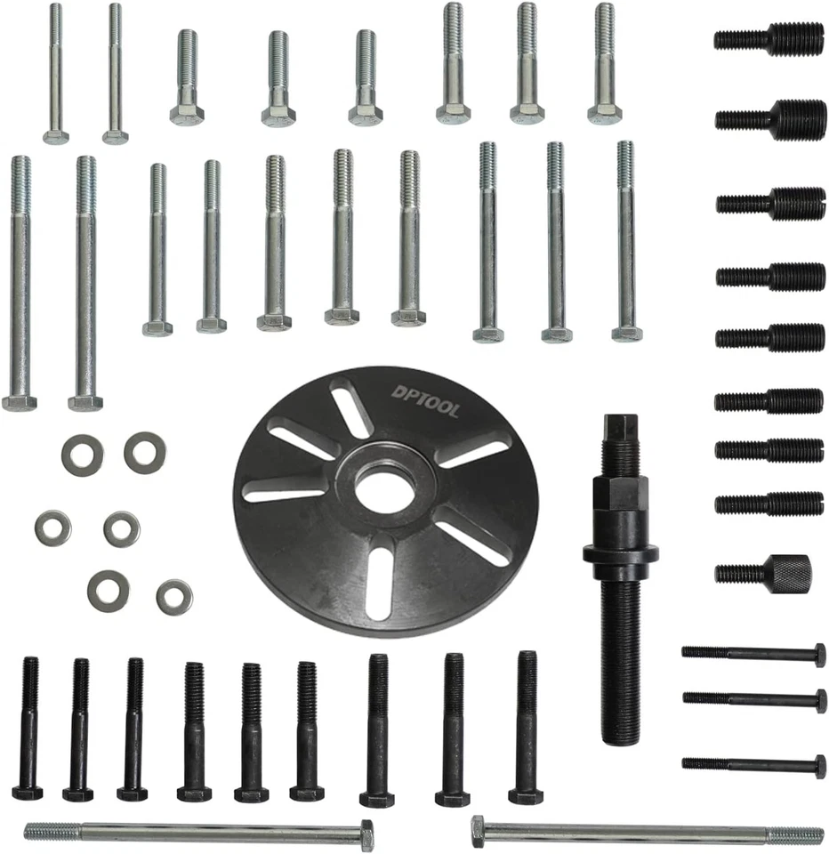 Harmonic Balancer Puller Removal & Install Tool Kit Flywheel Remover...  - Image 2 of 4