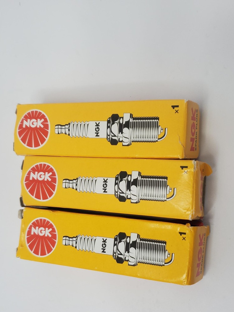 3pk NGK DCPR6E 3481 Resistor Spark Plugs Solid Terminal Ignition