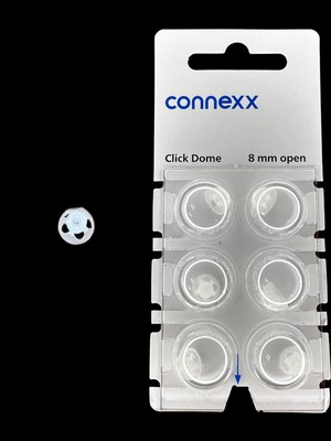 Signia 8MM Open Click Domes 6 Count Pack for Hearing Aids Personal Care