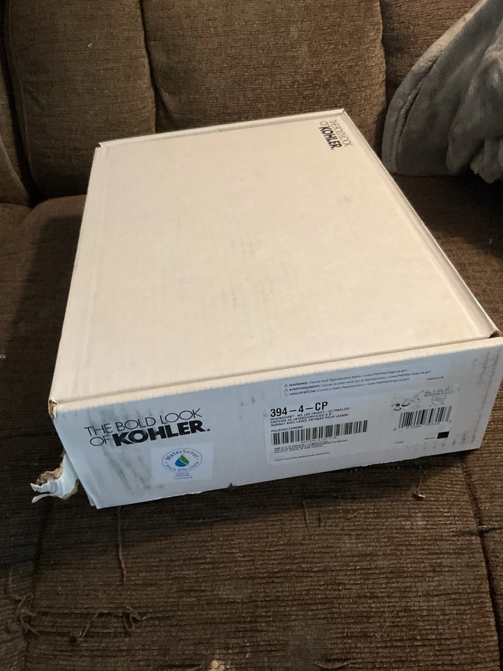 Grifo amplio Kohler K-394-4-CP Devonshire con válvula UltraGlide - Cromo Foto 2 de 3