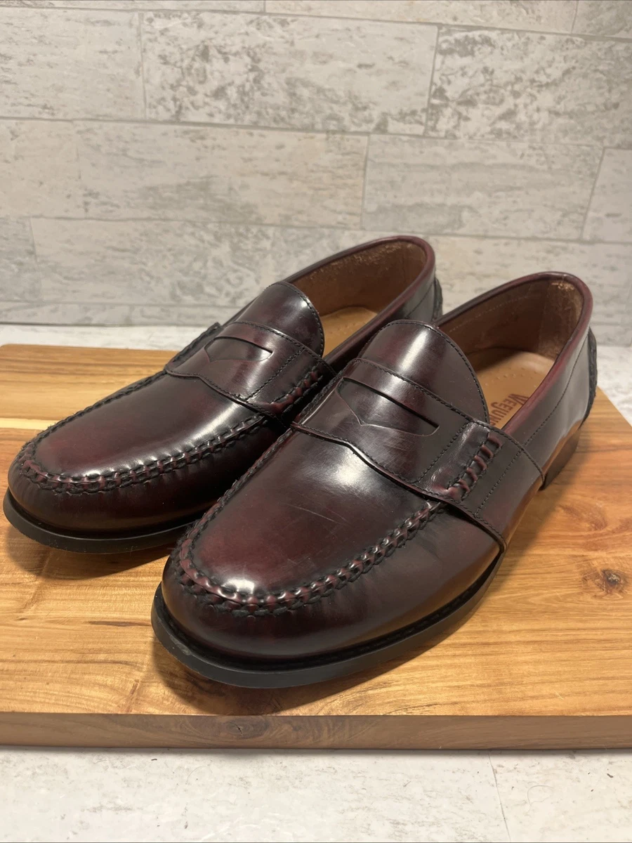 Bass Weejuns Penny Loafers Mens Burgundy Red Brunell Oxblood Size 10 M Bass weejuns oxblood burgundy - Gem main image 2