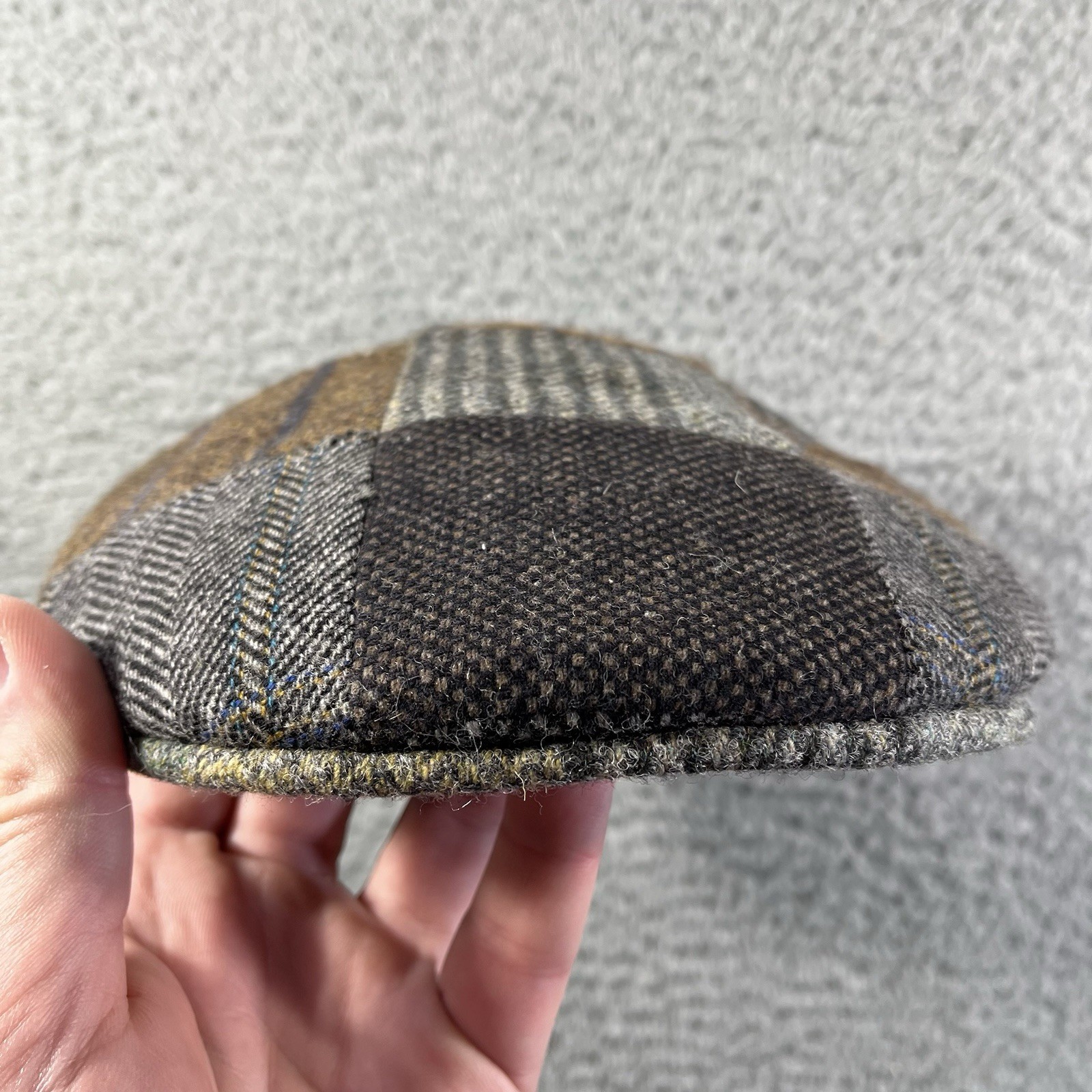 Brooks Brothers Patchwork Flat Cap Scally Driving… - image 4