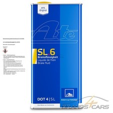 ATE 5 L LITER BREMSEN FLÜSSIGKEIT BREMSFLÜSSIGKEIT SL6-DOT4 30974103