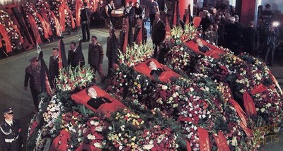 THE LAVISH FUNERALS OF THE SOYUZ 11, Photo Gallery Collection