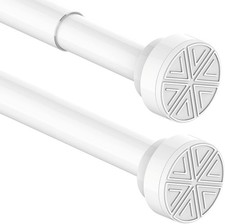 Shower Curtain Pole Extendable Tension Rods for Curtains Curtain Poles No Drill
