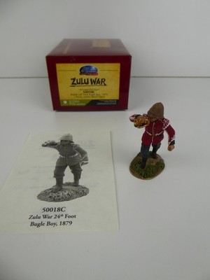 BRITAINS ZULU WAR 50018C BRITISH 24TH FOOT BUGLE BOY