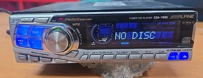 ALPINE CDA-7995 AM/FM MP3 CD Tuner Car Stereo Head Unit Tested