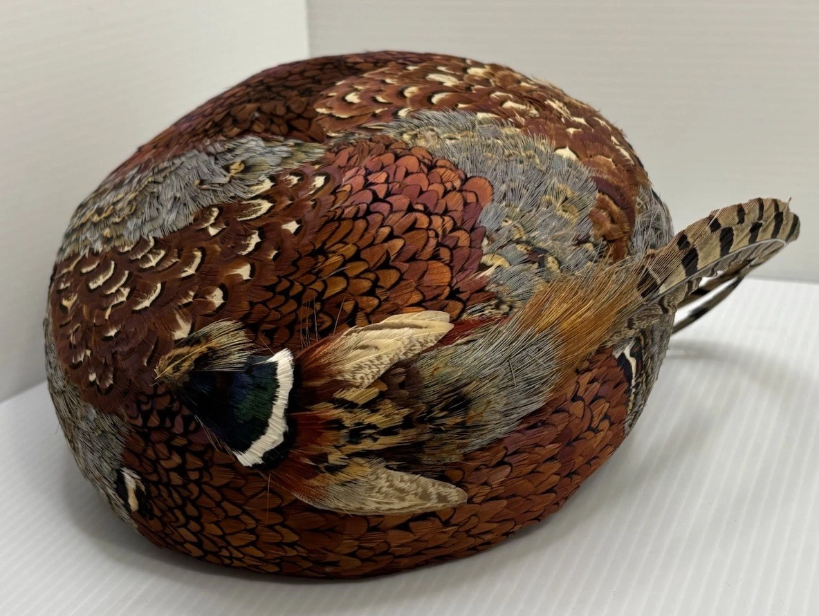 Brown Feather Pillbox Vintage Hats for Women for sale | eBay