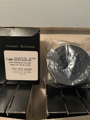 Lot of 23 Texas Instruments Omni 800 Series Printer Ribbon T 495 / #4018 Matrix