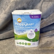Happy Baby Infant Formula Organic A2 Milk Based Powder w/ Iron DHA ARA Non GMO