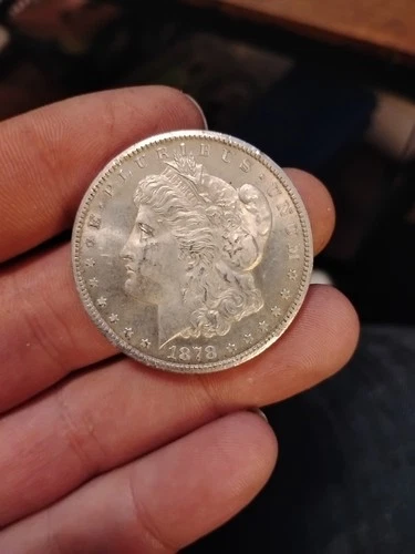 1878 CC Morgan Dollar Uncirculated. 900 silver