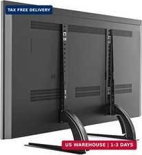 TV Stand Mount, Universal TV Stand Tabletop for 22 to 65 inch Plasma LCD LED Fla