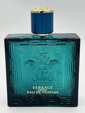 Versace Eros Eau De Parfum Spray 3.4 Fl. oz. 100 Ml. New Without Box Authentic 