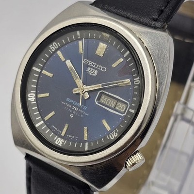 Seiko 5 Sports 6119-6020 Automatic Day/Date Vintage Men's Watch | eBay