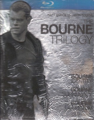 Bourne Trilogy 3-Disc BLU-RAY VIDEO MOVIE Identity Supremacy Ultimatum SEALED 