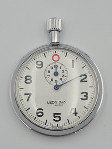 Vintage Leonidas by Heuer Mechanical Stopwatch Swiss Made WORKING