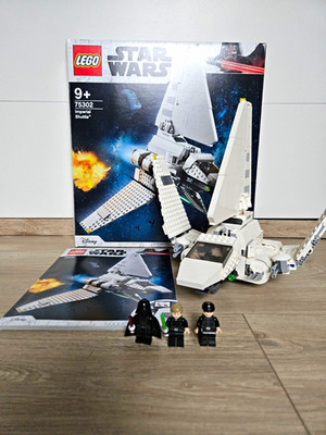 LEGO Star Wars 75302 Imperial Shuttle Set 660 Teile 9+ mit Box & Anleitung