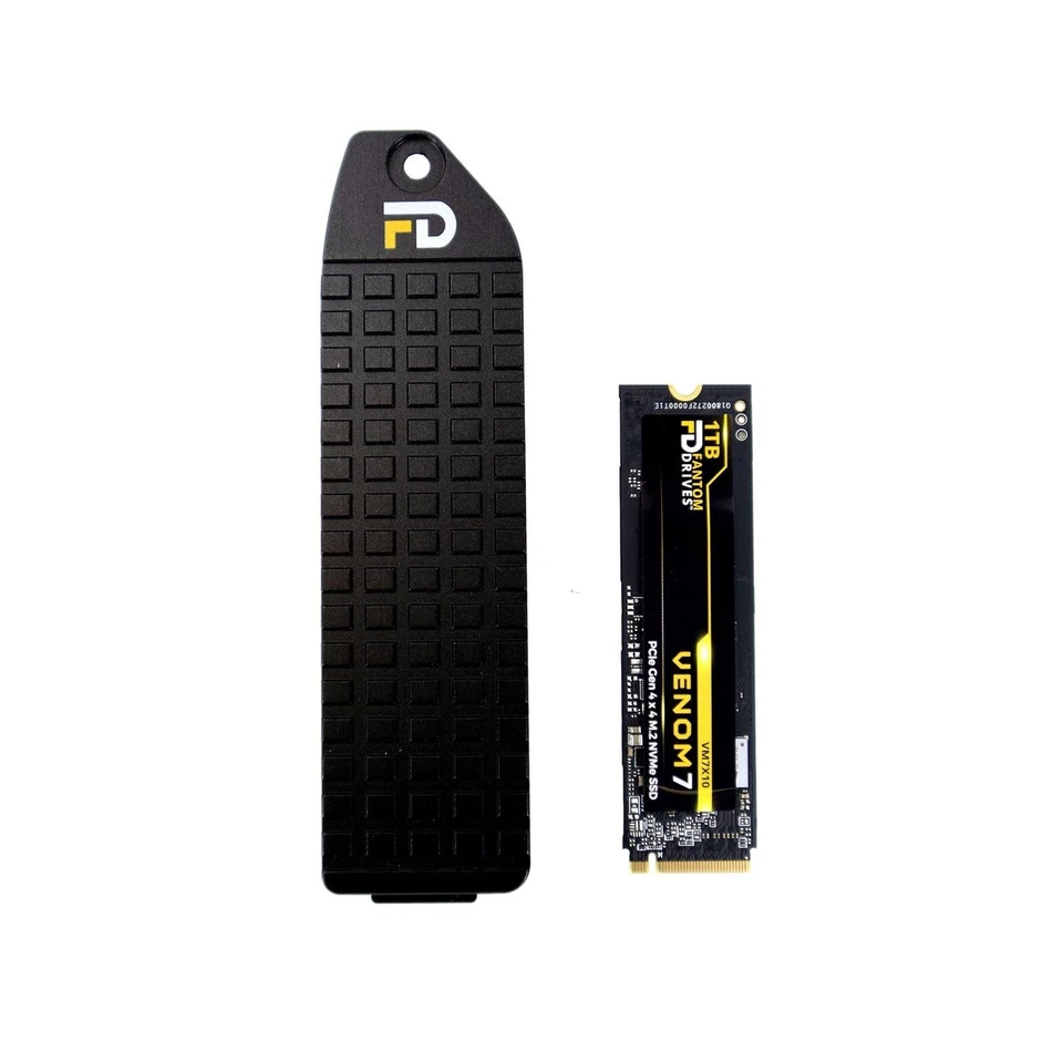 Fantom Drives VENOM7 1TB NVMe Gen4 M.2 2280 Internal SSD Storage Expansion fo... - Image 2 of 3