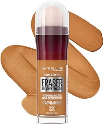 Maybelline Instant Age Rewind Eraser Foundation SPF 20 Moisturizing 330 02/2026
