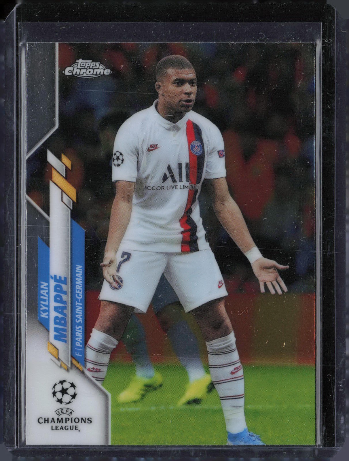 2019-20 Topps Chrome UEFA Champions League #26 Kylian Mbappé