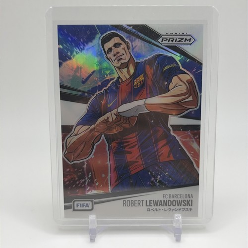 2025-26 Panini Prizm FIFA - Robert Lewandowski - Manga SSP Case Hit FC Barcelona