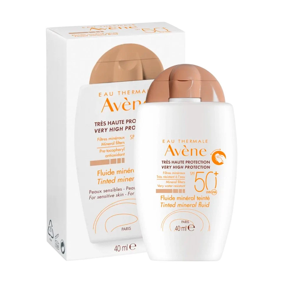 Fluido mineral Avène Sun color FPS 50+ 40 ml Foto 3 de 4