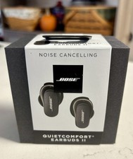 NEW SEALED Bose QuietComfort Earbuds II Wireless Headphones Black, FREE SHIPPING