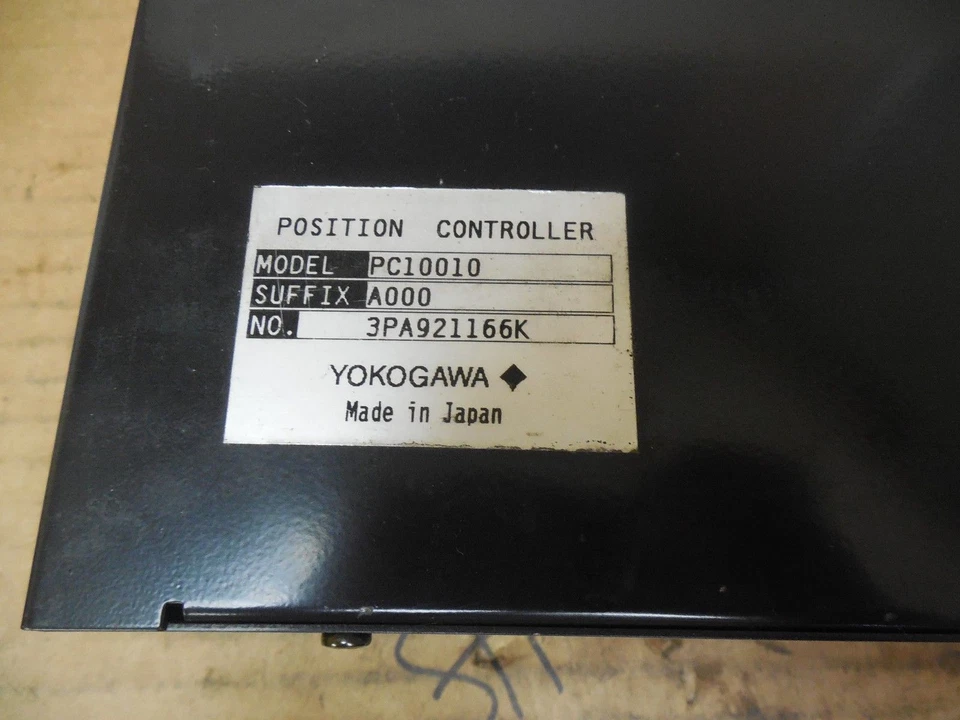 Yokogawa FINESERV MKII Position Controller PC10010-A000 PC10010A000 Used - Image 3 of 4