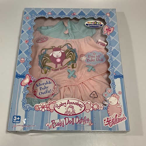 Bebé Annabell Bebé Conjunto Juguetes R Us Exclusivo Azul Y Rosa Alado Amigo - Imagen 7 de 7