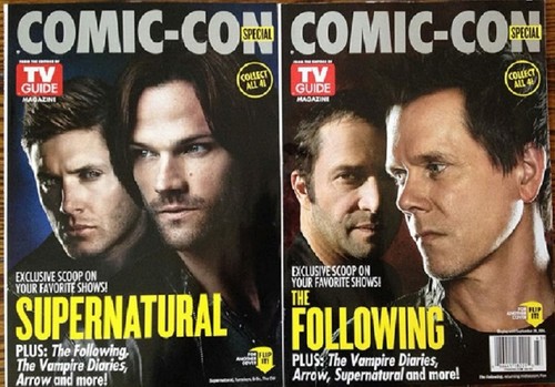 SDCC Comic Con 2014 TV Guide Supernatural and The Following - 第 1/1 張圖片