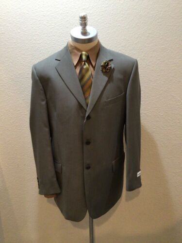 Gianni Versace Men's Wool/Silk Gangster Mobster Stripe Suit Gianni Versace Men's Wool/Silk Gangster Mobster Stripe Suit