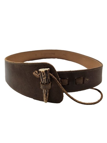Banana Republic Brown Genuine Italian Leather Belt Women display picture 3