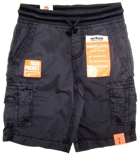 URBAN PIPELINE Boy's Pull On Cargo Shorts NWT Size 8 Adjustable Waist R$34 - Picture 7 of 7