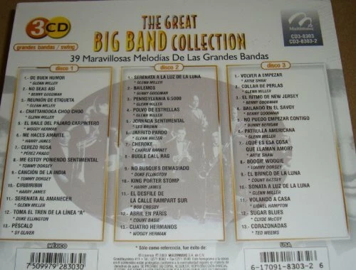 Glenn Miller, Benny Goodman, Woody Herman, Harry James BOX SET 3CDS New Foto 2 de 2