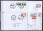 Denmark N18 FDC 1967-68 addressed Sailing Help Children 4 pcs