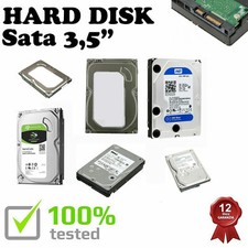 Hard Disk Sata 3,5" 250GB USATO Testato PER DVR NVR ARCHIVIO PC GARANZIA 1 ANNO