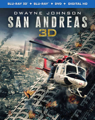 San Andreas  3D    (Blu-ray / DVD, 3D)