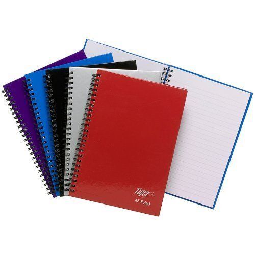 Notem Uma Medium Flatlay Notebook Blue Stripe - Paper Tiger