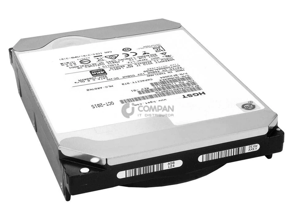 HUH728080ALN600 HITACHI HDD 8TB 7.2K SATA 6G 3.5" LFF 128MB CACHE - Image 2 of 4