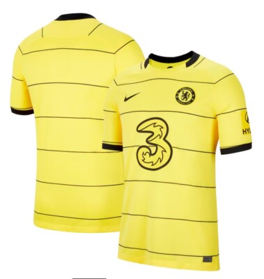 Nike Chelsea FC イエロージャージ Nike Chelsea FC 2021/22 Away Breathe Stadium Jersey MEDIUM- Yellow