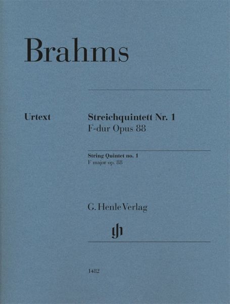Thumbnail - Johannes Brahms - Streichquintett Nr. 1 F-dur Op. 88