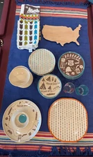 Curiosity Shoppe Target Roadside Diner Wigwam Hotel  Melamine Dishes 52 pieces!