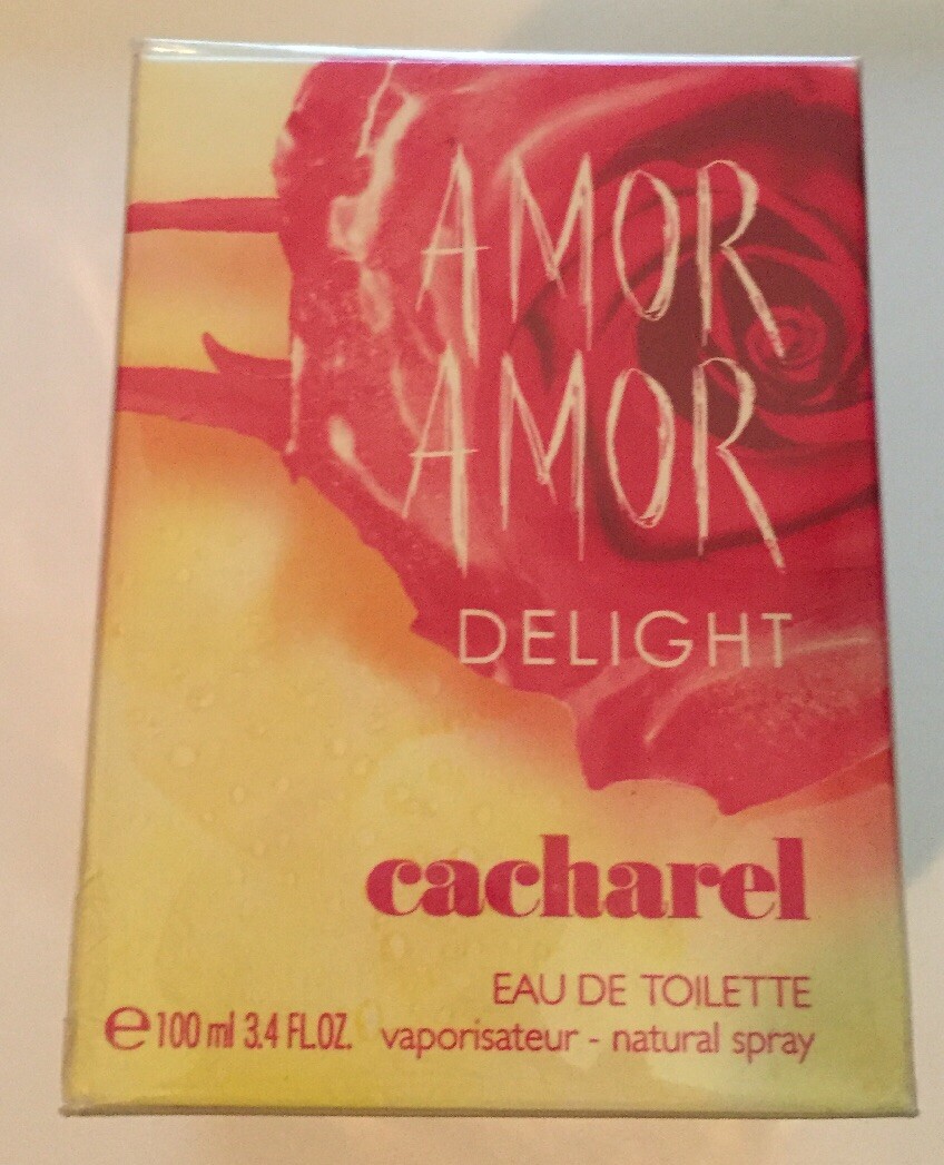 Discontinued AMOR AMOR DELIGHT Cacharel EDT SPRAY 3.4 OZ/100ml Box for sale online eBay